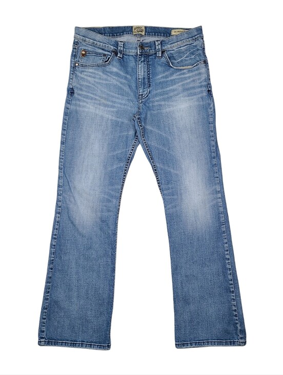 Moonspirit Other - Moonshine Spirit Men's 36x32 120 Proof Jeans Slim Boot Leg Light Wash Blue Denim